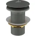 Đầu xả nhấn có tràn màu than chì Ấn Độ Jaquar ALD-GRF-727