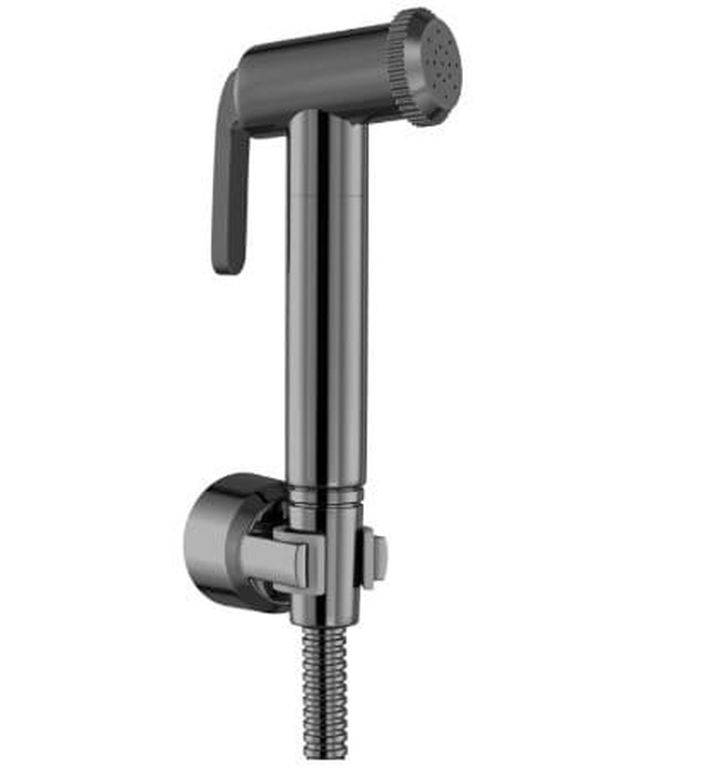 Vòi xịt inox dây mềm mạ đen chrome Ấn Độ Jaquar ALD-BCH-573M