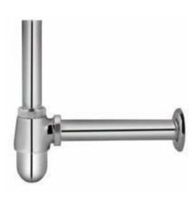 Ống thải lavabo màu đồng cổ Ấn Độ Jaquar ALE-CHR-773ML190X125V