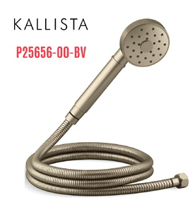 Bộ dây bát sen tắm cầm tay màu đồng Kallista P25656-00-BV