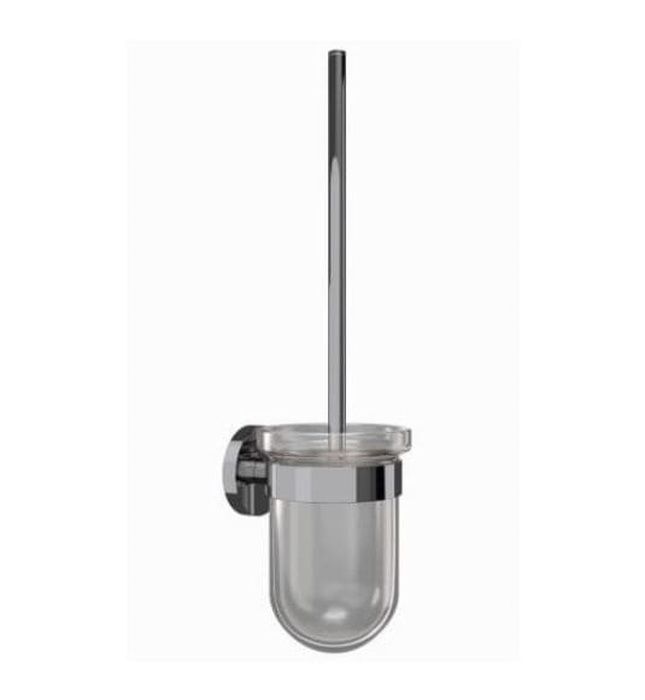 Giá đỡ và chổi cọ bồn vệ sinh mạ đen chrome Jaquar ACN-BCH-1143N