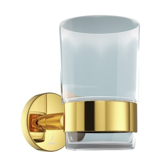 Kệ để cốc mạ màu vàng sáng Jaquar ACN-GBP-1141N