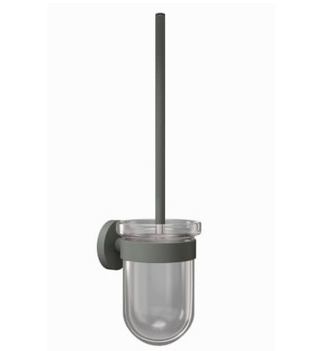 Giá đỡ và chổi cọ bồn vệ sinh mạ than chì Jaquar ACN-GRF-1143N