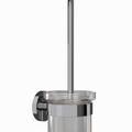 Giá đỡ và chổi cọ bồn vệ sinh mạ đen chrome Jaquar ACN-BCH-1143N