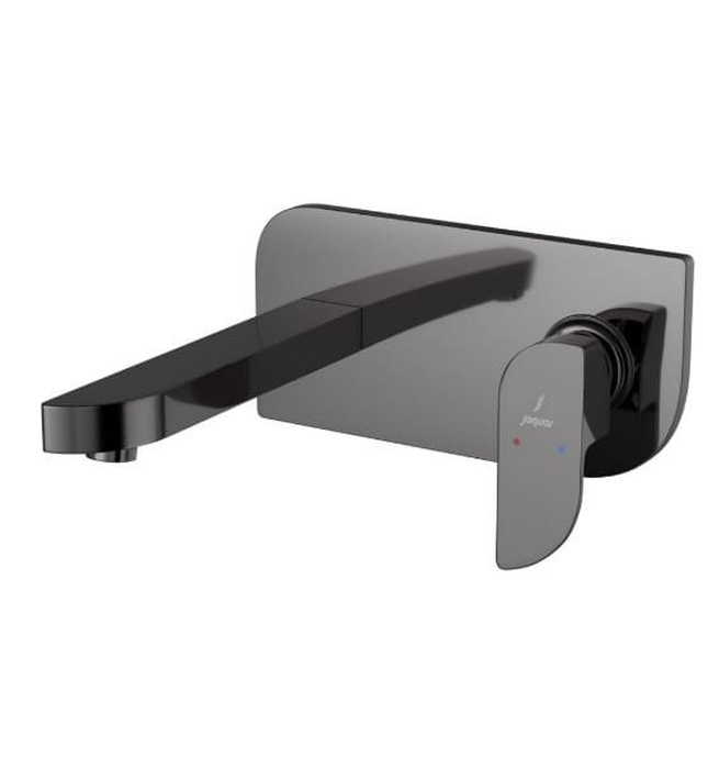 Mặt Nạ vòi Lavabo Nóng Lạnh Âm Tường mạ đen chrome Jaquar ALI-BCH-85233NK