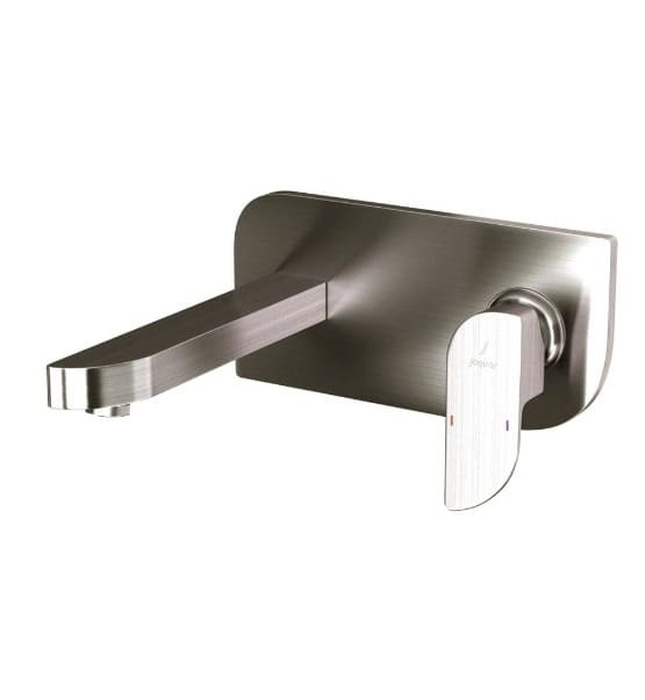 Mặt nạ vòi lavabo nóng lạnh âm tường thép không gỉ Jaquar ALI-SSF-85233NK