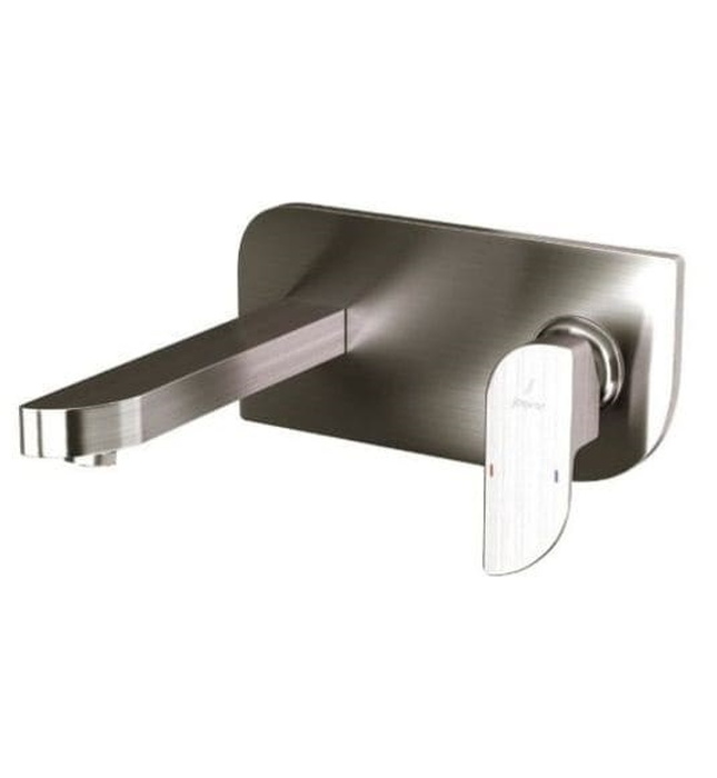Mặt nạ vòi lavabo nóng lạnh âm tường thép không gỉ Jaquar ALI-SSF-85233NK