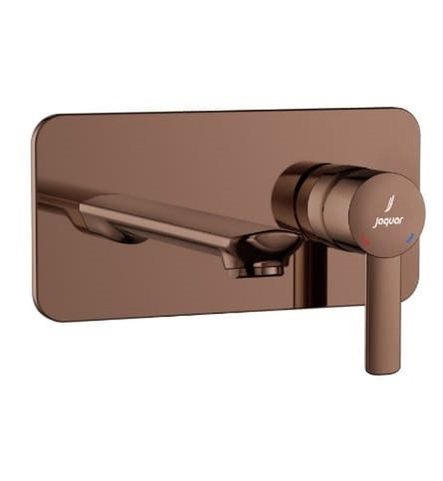 Mặt Nạ vòi Lavabo Nóng Lạnh Âm Tường mạ đồng đỏ Jaquar FUP-BGP-29233NKPM