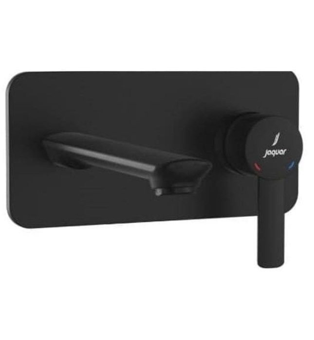 Mặt Nạ vòi Lavabo Nóng Lạnh Âm Tường mạ đen mờ Jaquar FUP-BLM-29233NKPM