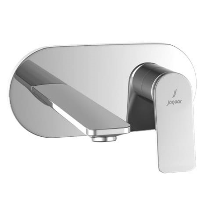 Mặt nạ vòi lavabo nóng lạnh âm tường mạ chrome Jaquar LAG-CHR-91233NK