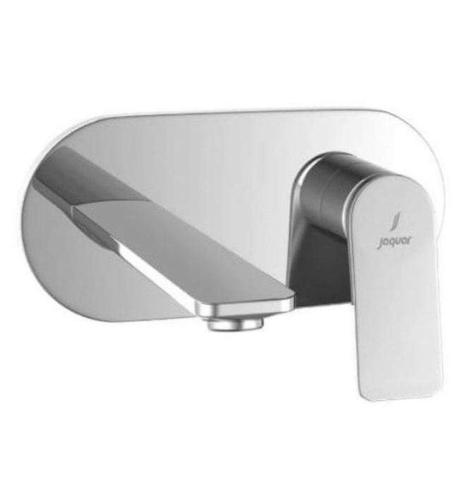 Mặt nạ vòi lavabo nóng lạnh âm tường mạ chrome Jaquar LAG-CHR-91233NK