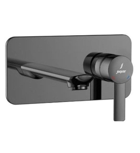 Mặt Nạ vòi Lavabo Nóng Lạnh Âm Tường mạ đen chrome Jaquar FUP-BCH-29233NKPM