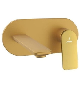 Mặt nạ vòi lavabo nóng lạnh âm tường mạ vàng Jaquar LAG-GMG-91233NK