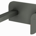 Mặt nạ vòi lavabo nóng lạnh âm Tường mạ than chì Jaquar ALI-GRF-85233NK