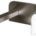 Mặt nạ vòi lavabo nóng lạnh âm tường thép không gỉ Jaquar ALI-SSF-85233NK