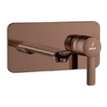 Mặt Nạ vòi Lavabo Nóng Lạnh Âm Tường mạ đồng đỏ Jaquar FUP-BGP-29233NKPM