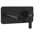 Mặt Nạ vòi Lavabo Nóng Lạnh Âm Tường mạ đen mờ Jaquar FUP-BLM-29233NKPM