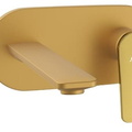 Mặt nạ vòi lavabo nóng lạnh âm tường mạ vàng Jaquar LAG-GMG-91233NK