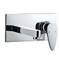 Mặt nạ vòi lavabo nóng lạnh âm tường mạ chrome Jaquar VGP-CHR-81233NK
