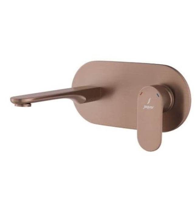 Mặt nạ vòi lavabo nóng lạnh âm tường mạ đồng cổ Jaquar OPP-ACR-15233NKPM