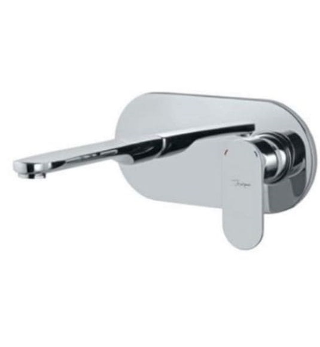 Mặt nạ vòi lavabo nóng lạnh âm tường mạ chrome Jaquar OPP-CHR-15233NKPM