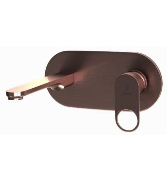 Mặt nạ vòi lavabo nóng lạnh âm tường mạ đồng đỏ Jaquar ORP-ACR-10233NKPM