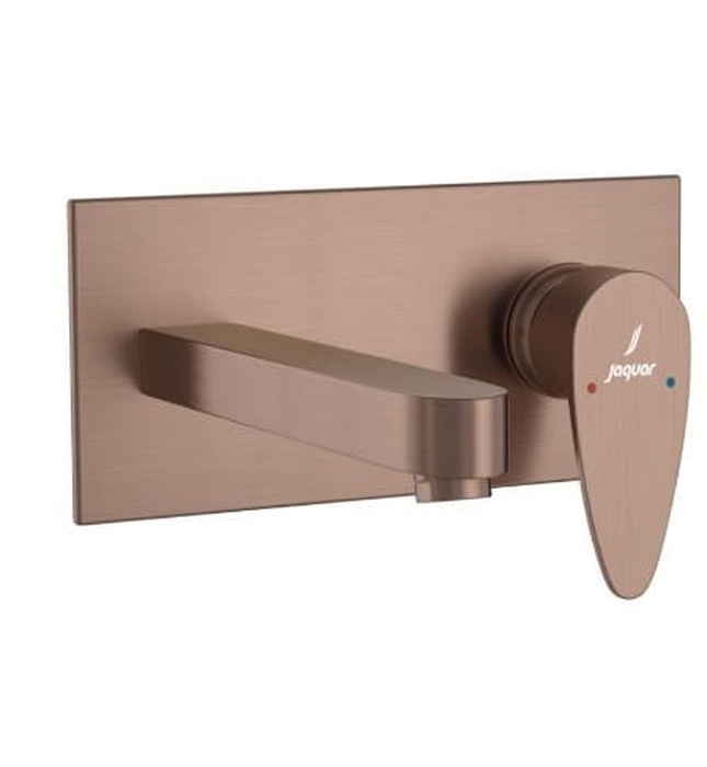 Mặt nạ vòi lavabo nóng lạnh âm tường mạ đồng cổ Jaquar VGP-ACR-81233NK