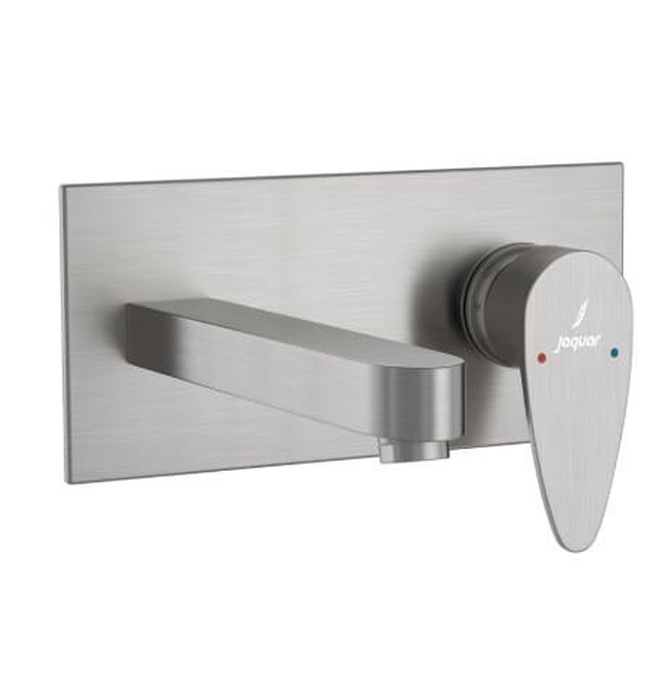 Mặt nạ vòi lavabo nóng lạnh âm tường thép không gỉ Jaquar VGP-SSF-81233NK