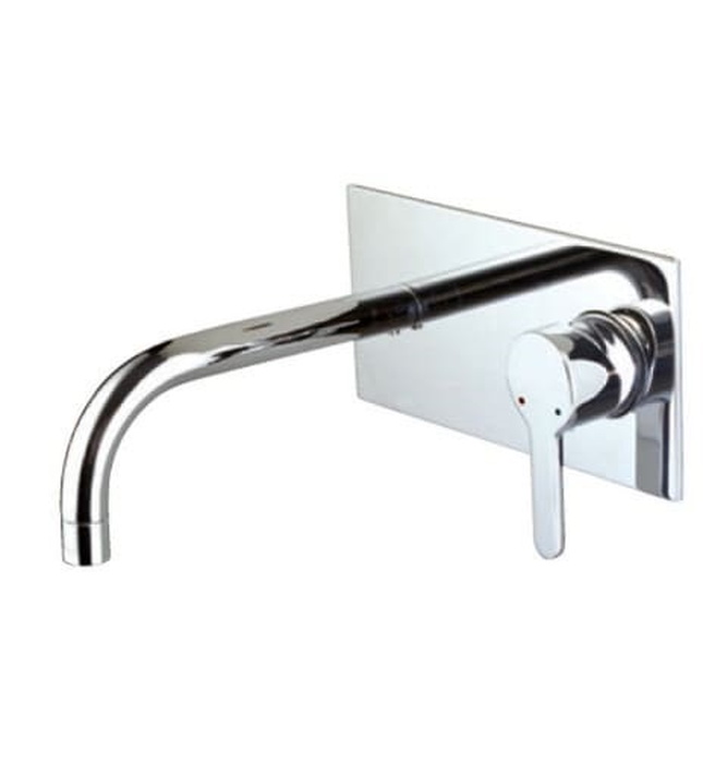 Mặt nạ vòi lavabo nóng lạnh âm tường mạ chrome Jaquar FUS-CHR-29233NK