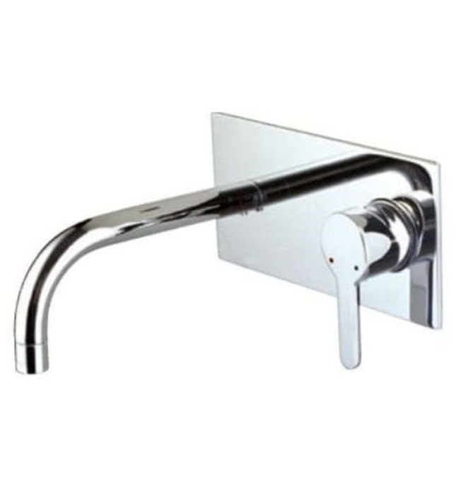 Mặt nạ vòi lavabo nóng lạnh âm tường mạ chrome Jaquar FUS-CHR-29233NK