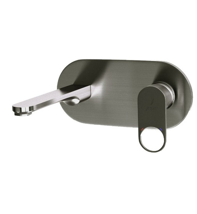 Mặt nạ vòi lavabo nóng lạnh âm tường thép không gỉ Jaquar ORP-SSF-10233NKPM