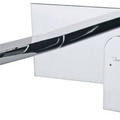 Mặt nạ vòi lavabo nóng lạnh âm tường mạ chrome Jaquar LYR-CHR-38233NK