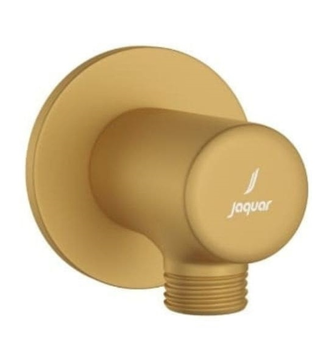 Cút nối tường thép mạ vàng sáng Jaquar SHA-GBP-1195R