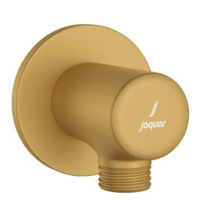 Cút nối tường thép mạ vàng mờ Jaquar SHA-GMP-1195R