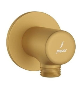 Cút nối tường thép mạ vàng sáng Jaquar SHA-GBP-1195R