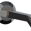 Tay sen đúc gắn tường mạ đen chrome Jaquar SHA-BCH-483