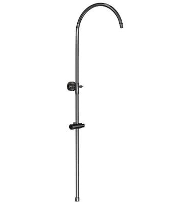 Thanh trượt sen tắm kèm đầu nối sen mạ đen chrome Jaquar SHA-BCH-1213
