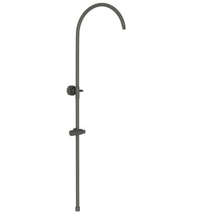 Thanh trượt sen tắm kèm đầu nối sen mạ than chì Jaquar SHA-GRF-1213