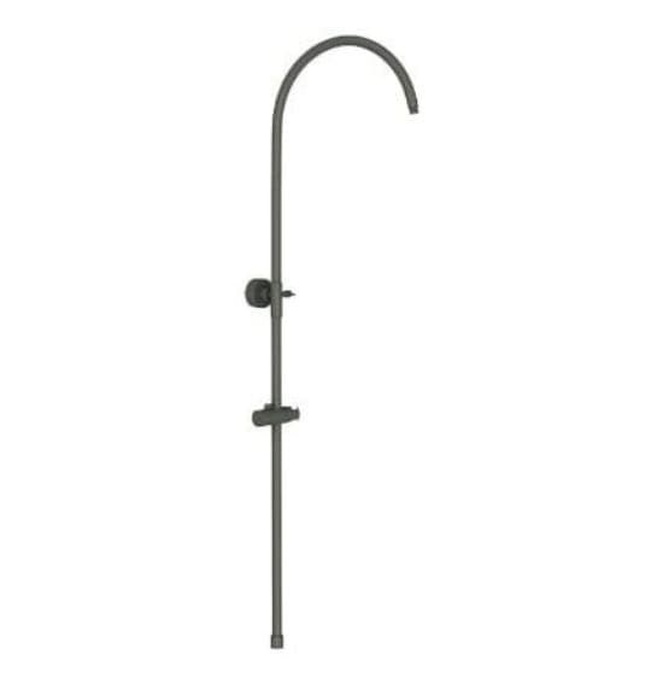 Thanh trượt sen tắm kèm đầu nối sen mạ than chì Jaquar SHA-GRF-1213