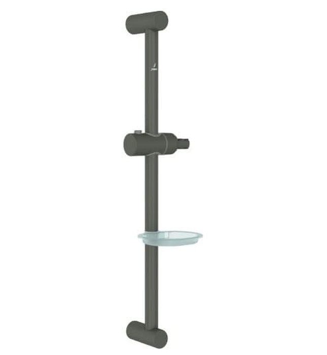 Thanh trượt sen kèm đĩa đựng xà phòng mạ than chì Jaquar SHA-GRF-1189N