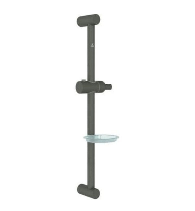 Thanh trượt sen kèm đĩa đựng xà phòng mạ than chì Jaquar SHA-GRF-1189N