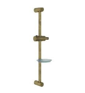 Thanh trượt sen tắm kèm đĩa đựng xà phòng mạ đồng cổ Jaquar SHA-ABR-1187N