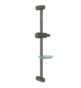 Thanh trượt sen tắm kèm đĩa đựng xà phòng mạ than chì Jaquar SHA-GRF-1187N 