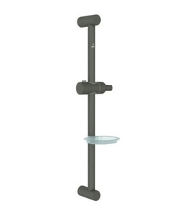 Thanh trượt sen kèm đĩa đựng xà phòng mạ than chì Jaquar SHA-GRF-1189N