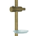 Thanh trượt sen tắm kèm đĩa đựng xà phòng mạ đồng cổ Jaquar SHA-ABR-1189N