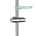 Thanh trượt sen tắm kèm đĩa đựng xà phòng mạ chrome Jaquar SHA-CHR-1189N