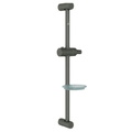 Thanh trượt sen tắm kèm đĩa đựng xà phòng mạ than chì Jaquar SHA-GRF-1187N 
