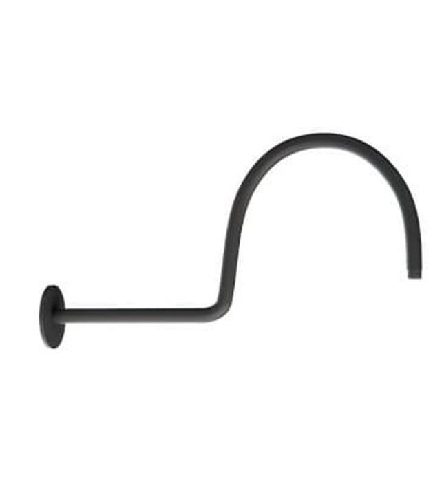 Thanh nối bát sen âm tường mạ đen mờ Jaquar SHA-BLM-485