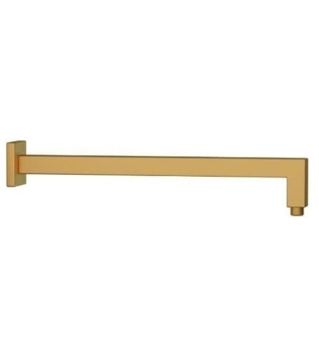 Thanh nối bát sen âm tường mạ vàng mờ Jaquar SHA-GMP-455L400