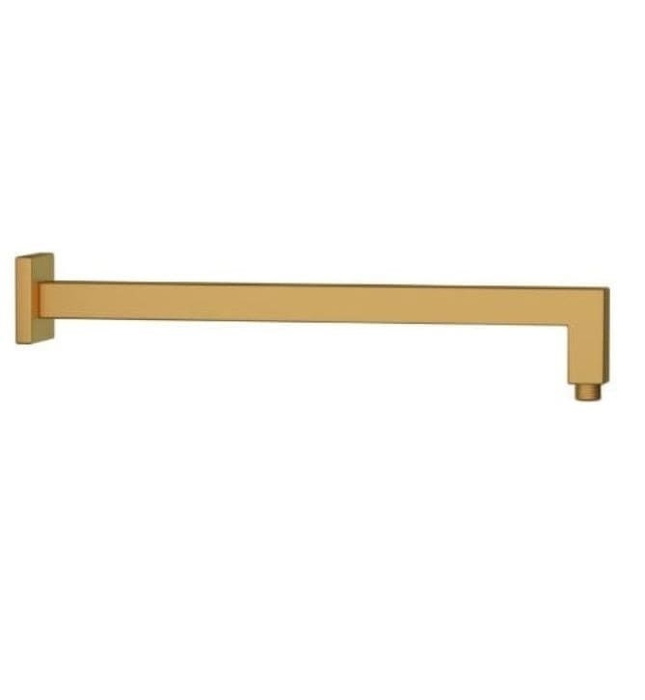 Thanh nối bát sen âm tường mạ vàng mờ Jaquar SHA-GMP-455L600